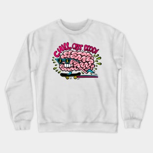 Brain Skater Crewneck Sweatshirt